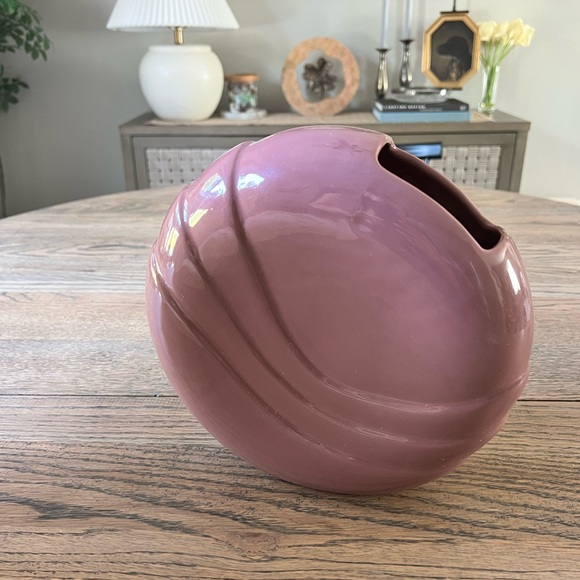 Vintage Haeger Ceramic Round Vase - Picture 2 of 6